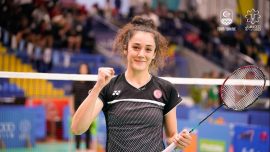 Milli badmintoncular 3. Avrupa Oyunları’nda 2. karşılaşmalarına çıktılar