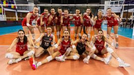 Voleybolda genç milliler Almaya’ya şans tanımadı