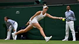 Wimbledon’da tek kadınlarda ilk finalist Vondrousova