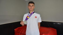 Milli sporcu Yasir Kuduban’ın hedefi altın madalya