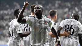 Vincent Aboubakar Beşiktaş’ın skor yükünü sırtlıyor