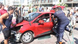 Antalyasporlu Naldo’nun ailesi kaza geçirdi: 1’i ağır, 5 yaralı