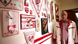 Fanatik taraftarın Boluspor sevdası yaşam tarzı oldu