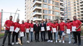 Ampute milli futbolcular dairelerine kavuştu