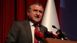 Bakan Bak TASKK başkanlığına yeniden seçilen Ali Düşmez’i tebrik etti