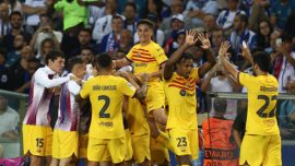 Barcelona deplasmanda kazandı