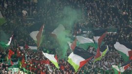 Celtic taraftarı Filistin’e desteğini sürdürmekte kararlı