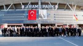 Galatasaray Gazi Mustafa Kemal Atatürk’ü andı