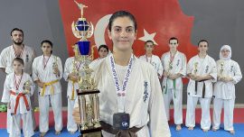 Milli karateci Nisagül 5 yılda 15 madalya kazandı