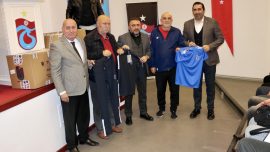 Trabzonspor’dan amatör futbol takımlarına malzeme desteği