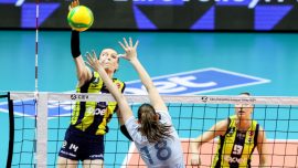 Voleybolda Fenerbahçe Opet Calcit Kamnik mağlup etti