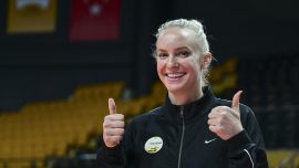 VakıfBank’ın ABD’li smaçörü Frantti yeni takımında başarılara odaklandı